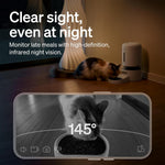 PETLIBRO Automatic Cat Feeder with Camera, 1080P HD & Night Vision, 5GHz/2.4GHz WiFi & Cam Smart Pet Feeder with App Control, 2-Way Audio, Motion Alerts for Cats & Dogs, Stainless Steel Single Tray