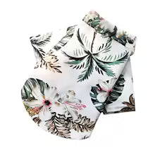 Hawaiian Style Pet Dog Clothe Summer SandBeach Dog Shirts for Small Medium Dogs Puppy Cat Clothing Ropa Perro Pug French Bulldog